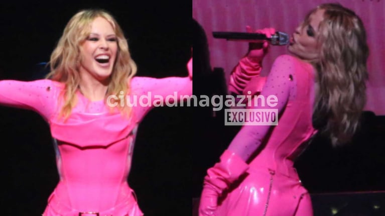Kylie Minnogue en Argentina (Fotos: Movilpress)