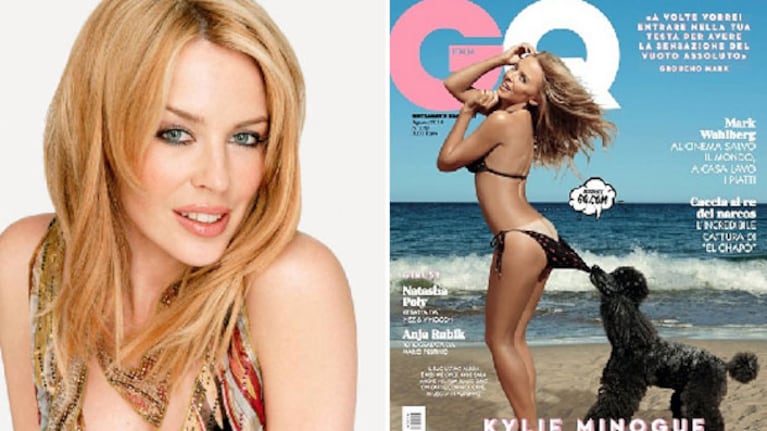 Kylie Minogue deja mucho al descubierto en la portada de la revista GQ. (Foto: Web/ Instagram)
