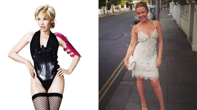 Kylie Minogue, diosa a sus 45 años (Fotos: Instagram).