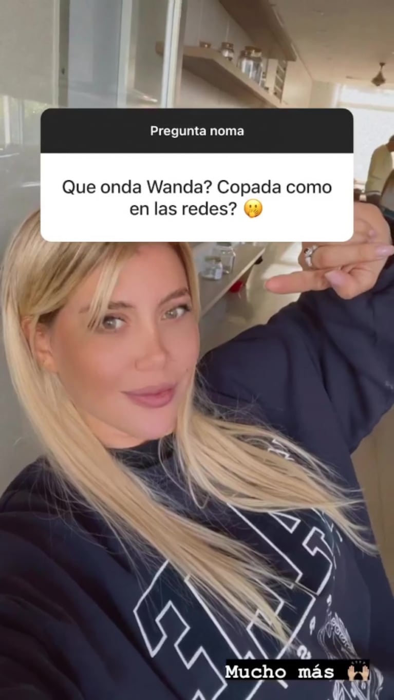 L-Gante anunció su separación de Tamara Báez y se mostró en la casa de Wanda Nara