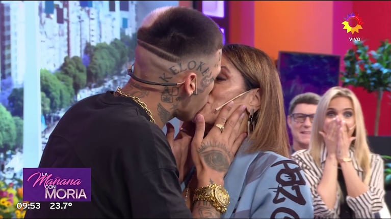 L-Gante coqueteó y se chapó a María Fernanda Callejón.