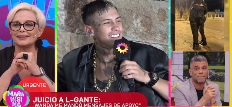 L-Gante habló de sexo con Carmen.