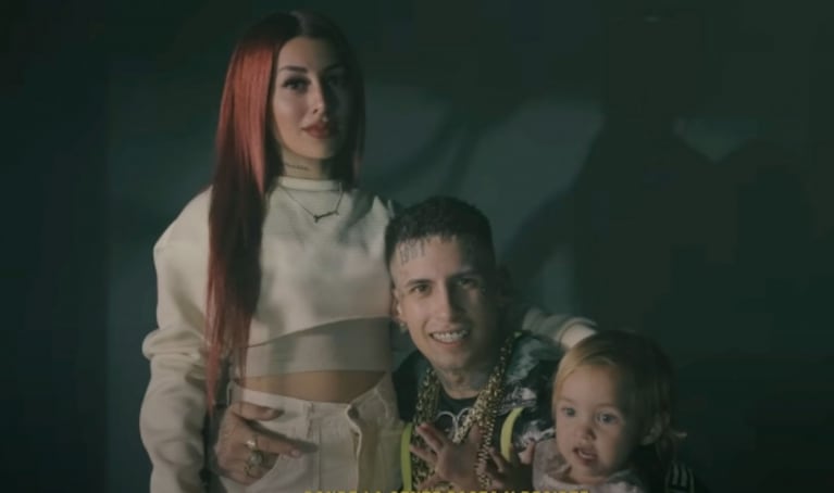 L-Gante lanzó su canción más sincera estando preso: desgarradoras frases y su familia presente en el videoclip