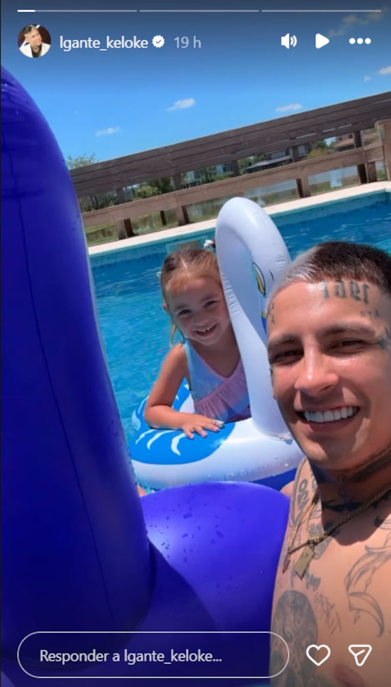 L-Gante y Jamaica en su casa nueva. Foto: Instagram @lgante_keloke