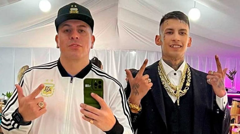 L-Gante y Maxi el Brother (Foto: Instagram)