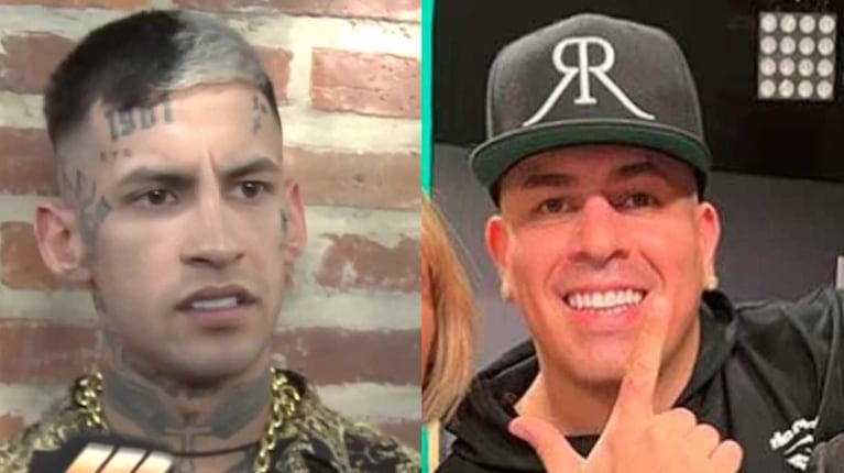 L-Gante y Maxi El Brother (Fotos: captura El Nueve / Instagram)