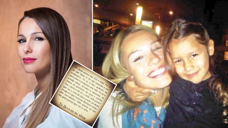 La a la que conmovió a Pampita a cinco años del fallecimiento de Blanca. Foto; Twitter.
