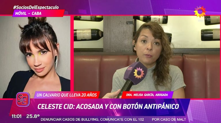La abogada de Celeste Cid habló con Socios del Espectáculo. 