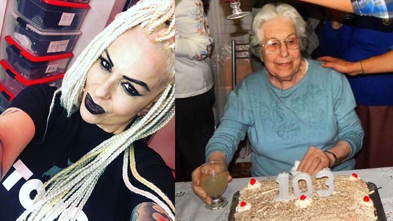 La abuela de Daniela falleció a los 103 años.