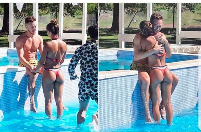La aclaración de Cinthia Fernández tras las imágenes "cariñosas" con un compañero de Mahatma: "En esas fotos, me estaba preguntando cómo estaba; él no se fijaría en mí" 