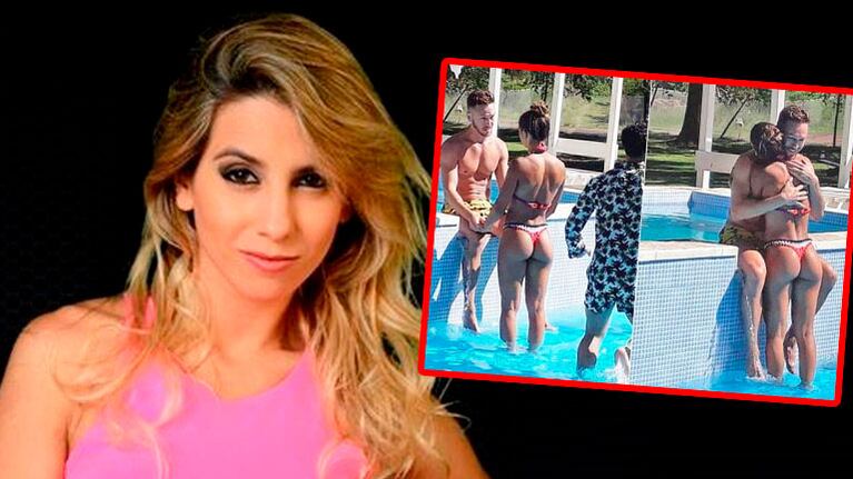 La aclaración de Cinthia Fernández tras las imágenes comprometedoras con un compañero de Mahatma: En esas fotos,...