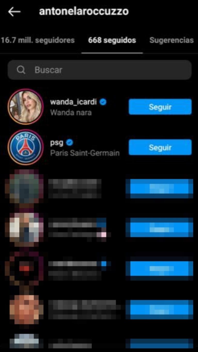 La actitud de Antonela Roccuzzo con Wanda Nara tras el escándalo por el supuesto like de Icardi en las redes: la empezó a seguir en Instagram 