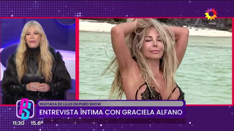 La actriz aprovechó el momento para dejar una mirada más profunda sobre los vínculos afectivos
Fuente: Puro Show (eltrece)