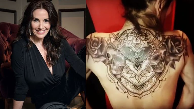 La actriz contó el significado de su impactante tattoo. 