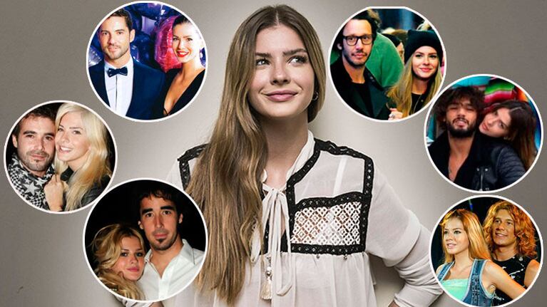 La actriz habló de por qué siempre ha salid con famosos (Fotos: Rumbos y Web). 