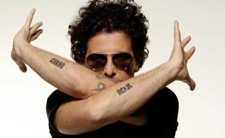 La “advertencia” de Andrés Calamaro al jurado de Bailando 2012. (Foto: Web)