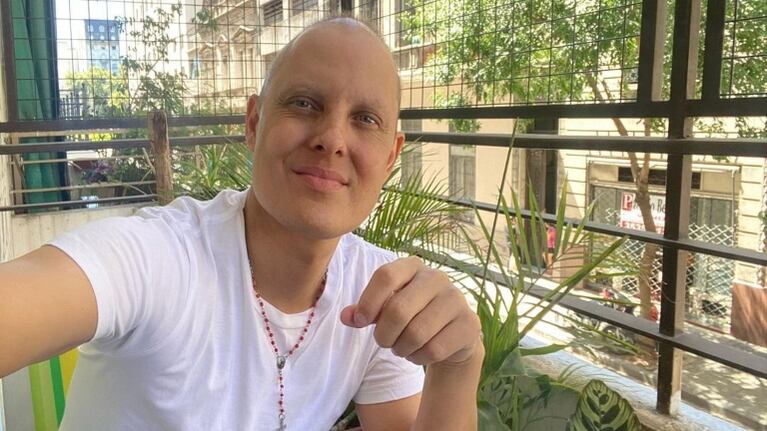 La alegría de Lío Pecoraro al regresar a su casa, en medio de su lucha contra la leucemia (Foto: Instagram)