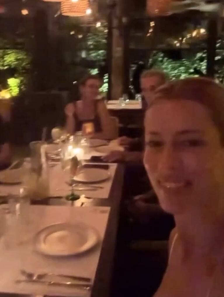 La alegría de Nicole Neumann por su reencuentro con sus tres hijas: “La mesa familiar como siempre soñé”