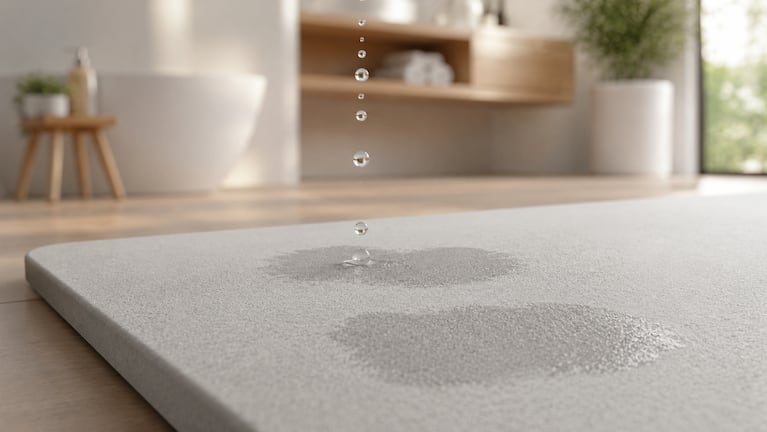 La alfombra del baño pasó de moda: la opción más duradera y elegante que es furor en España. Foto: IA