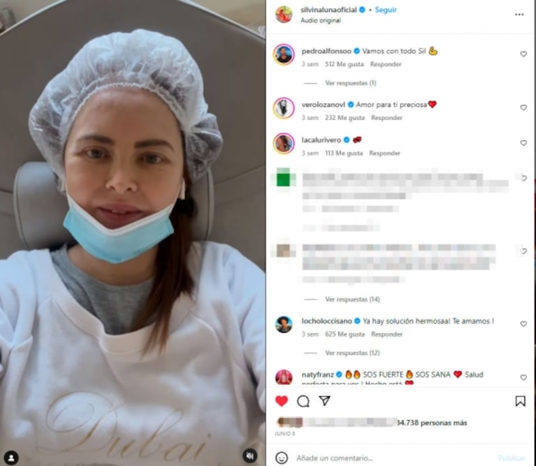 La angustia de Georgina Barbarossa por Silvina Luna, internada en terapia intensiva: "Se merece vivir"