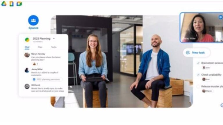 La aplicación de Gmail permitirá realizar llamadas de voz y vídeo para facilitar el trabajo híbrido