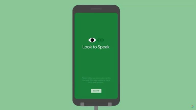 La app de accesibilidad Look to Speak de Google añade el soporte para español