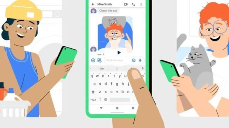 La app Mensajes de Android recibe la encriptación de extremo a extremo para chats de dos personas. Foto:EP. 
