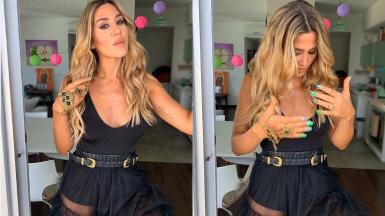 La artista compartió en su cuenta cómo se lookeó para La Cobra. 