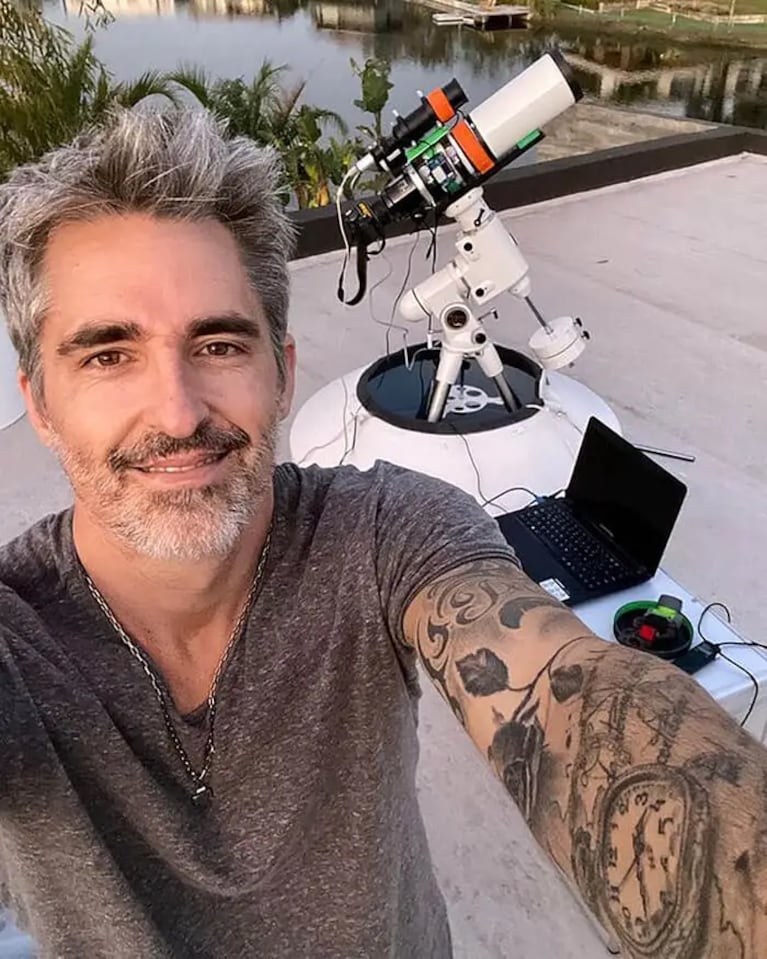 La astrofotografía es una de las pasiones de Nicolás Paladini