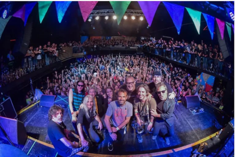 La banda actual de Sergio Dawi. (Fuente: prensa)