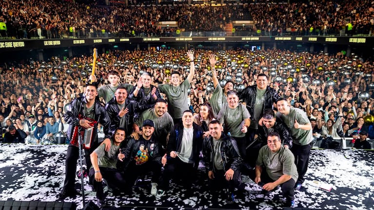 La Banda de Carlitos y Euge Quevedo hicieron bailar a un Movistar Arena (PH Ignacio Arnedo)