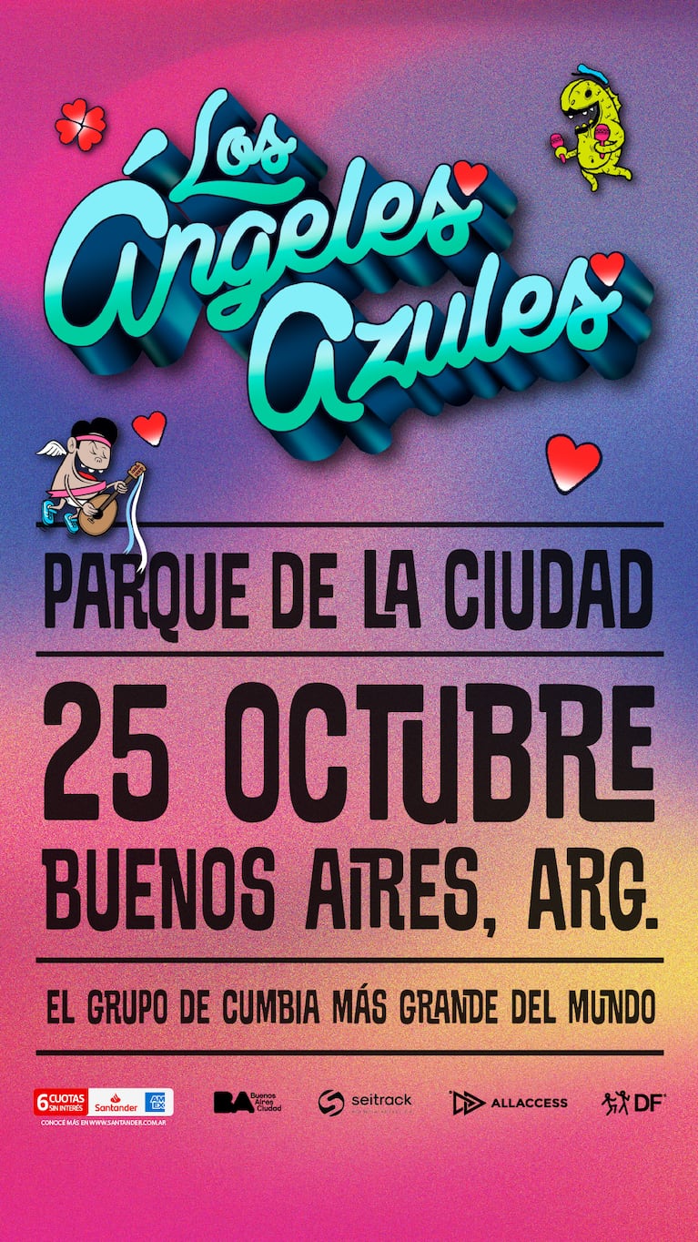 La banda usó sus redes sociales para anunciar el regreso a la Argentina.
