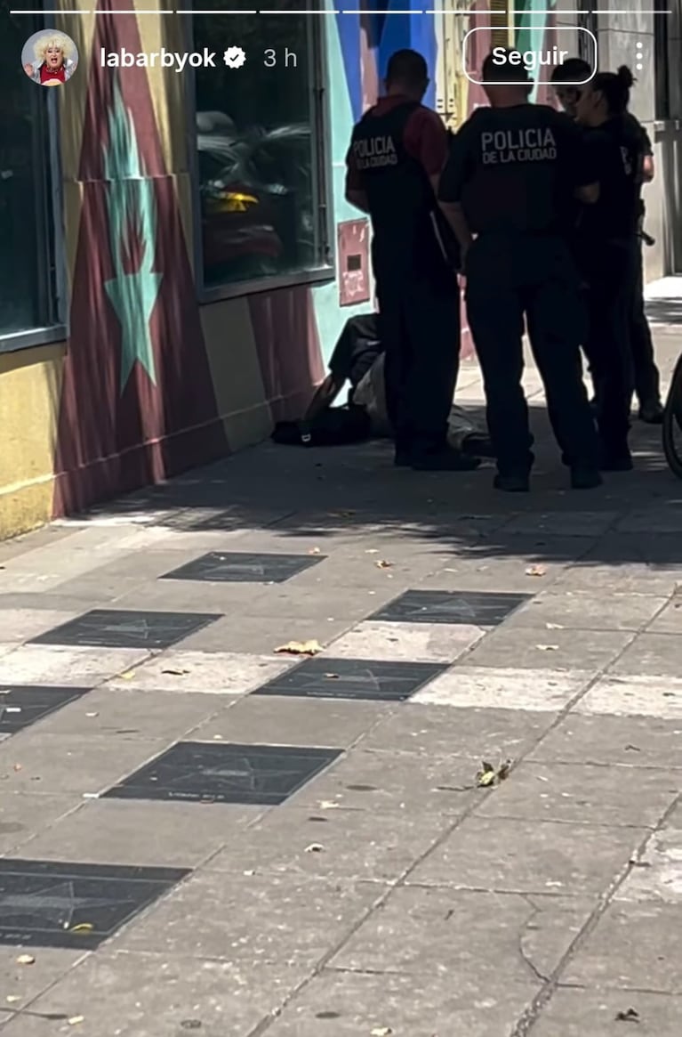 La Barby fue agredida por un hombre (Foto: Instagram/@labarbyok).