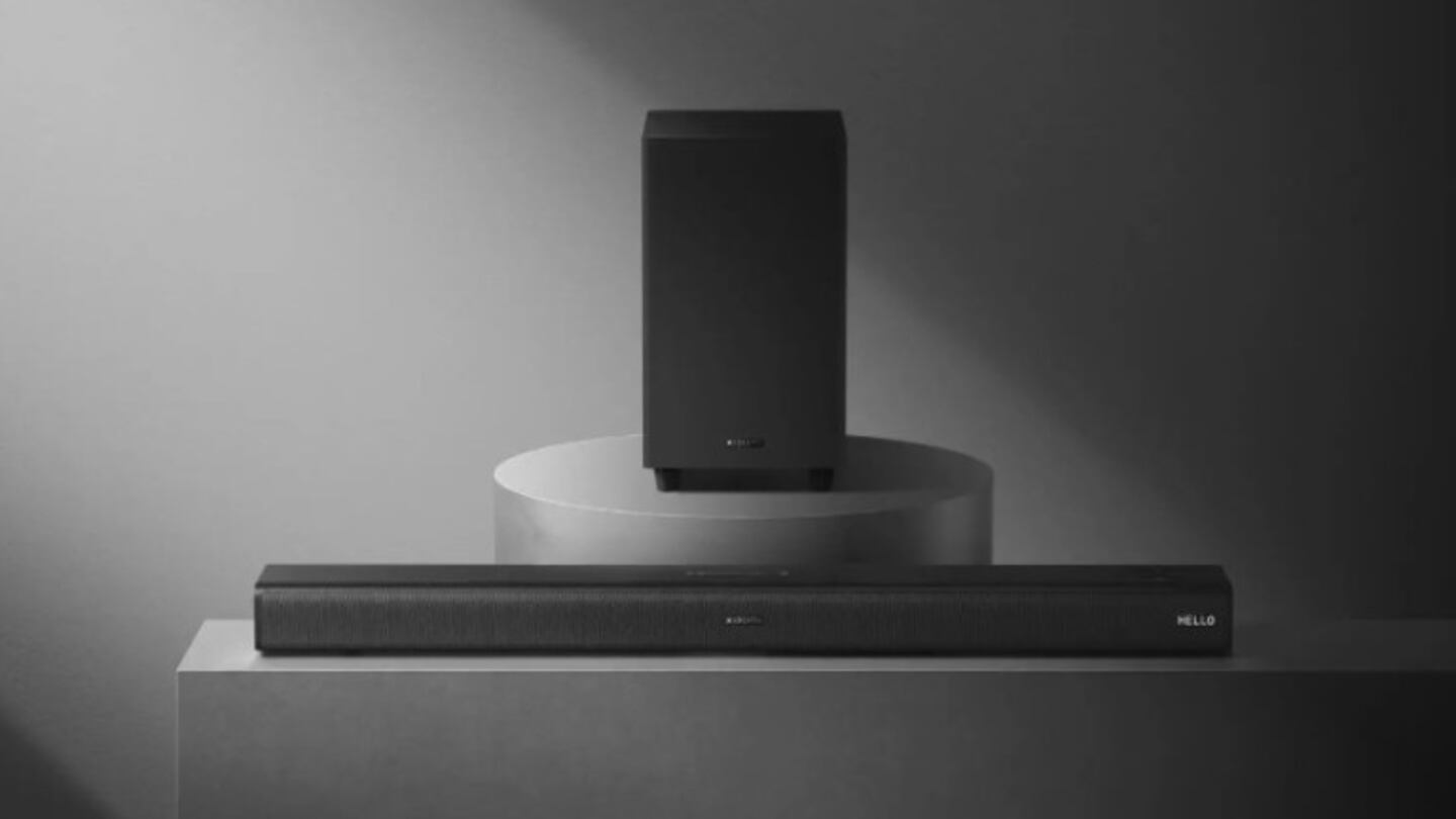 La barra de sonido Xiaomi Soundbar 3.1ch, con una potencia máxima de 430W, llega por 317 dólares