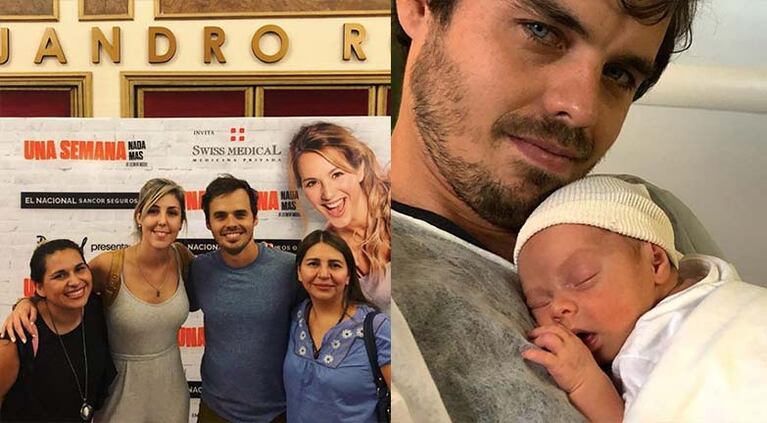 La beba nació antes de lo que esperaban y estuvo internada en terapia intensiva.