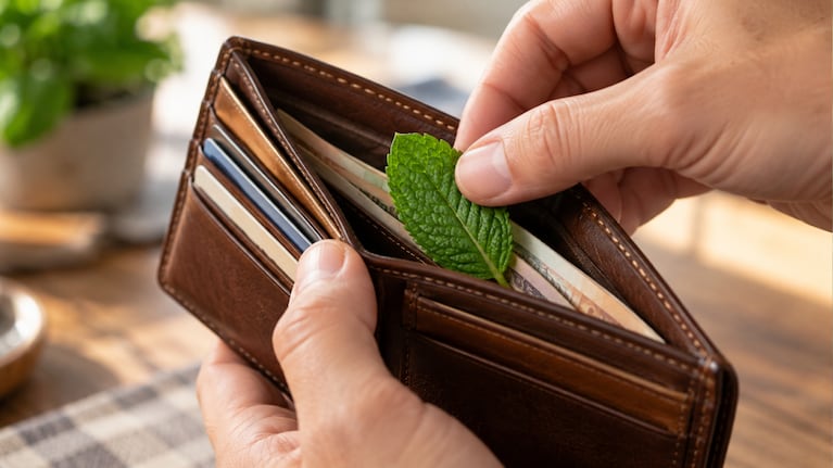 La billetera es, para muchos, algo más que un elemento para guardar dinero. Foto: imagen ilustrativa generada con IA.