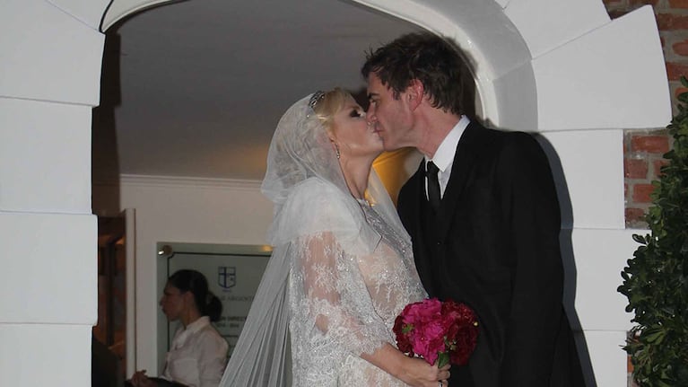 La boda de Esmeralda Mitre y Darío Lopérfido. (Foto: Movilpress)