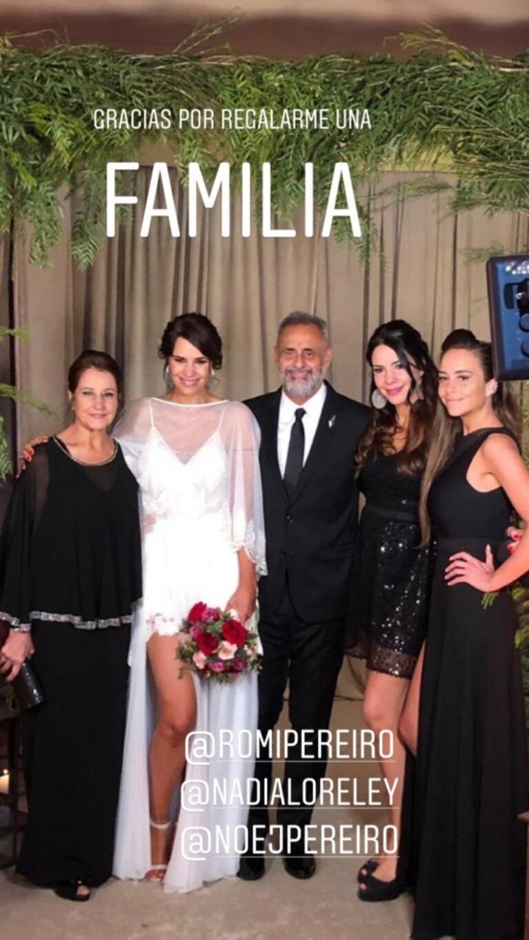 La boda de Jorge Rial y Romina Pereiro, por dentro: las fotos y videos de la intimidad de la súper fiesta
