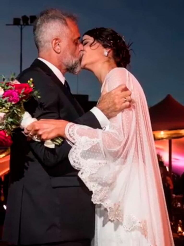 La boda de Jorge Rial y Romina Pereiro, por dentro: las fotos y videos de la intimidad de la súper fiesta
