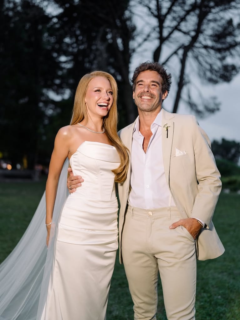 La boda de Rocío Pardo y Nicolás Cabré (Foto: Instagram @rrociopardo y @nicolascabre80)