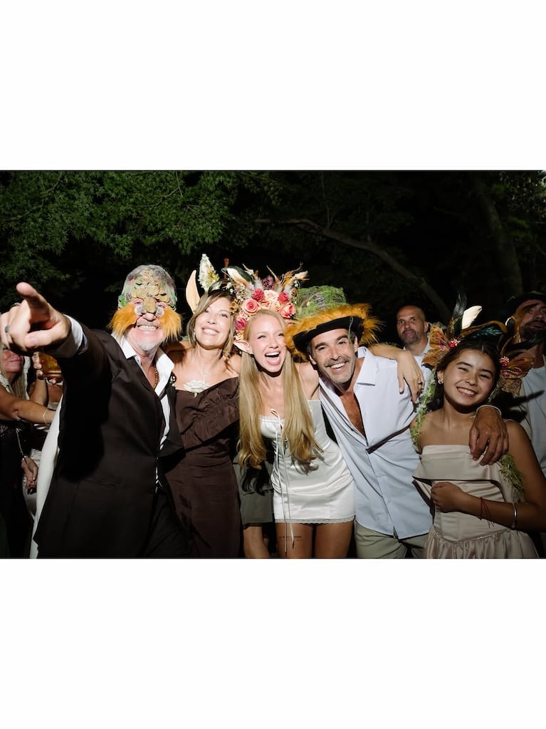 La boda de Rocío Pardo y Nicolás Cabré (Foto: Instagram @rrociopardo y @nicolascabre80)