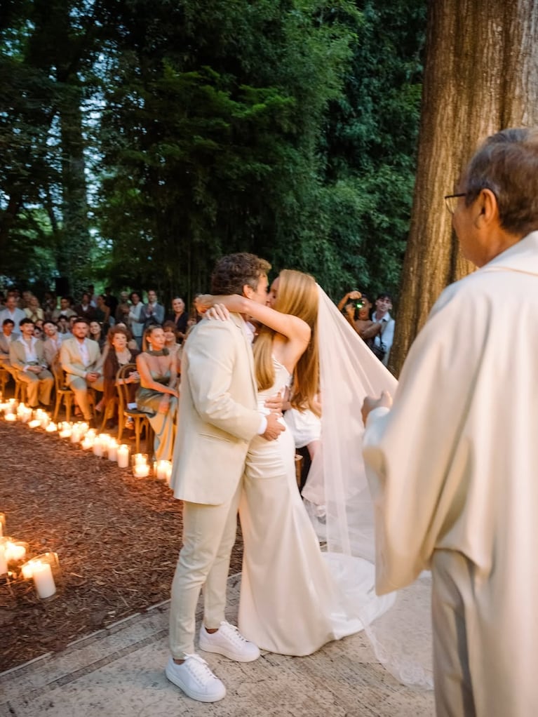 La boda de Rocío Pardo y Nicolás Cabré (Foto: Instagram @rrociopardo y @nicolascabre80)
