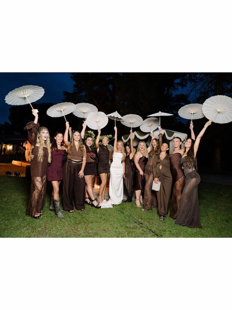 La boda de Rocío Pardo y Nicolás Cabré (Foto: Instagram @rrociopardo y @nicolascabre80)