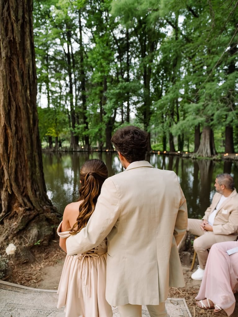 La boda de Rocío Pardo y Nicolás Cabré (Foto: Instagram @rrociopardo y @nicolascabre80)