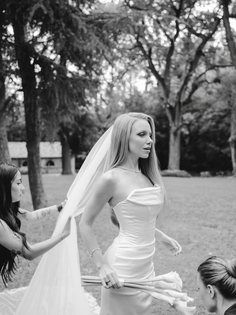 La boda de Rocío Pardo y Nicolás Cabré (Foto: Instagram @rrociopardo y @nicolascabre80)