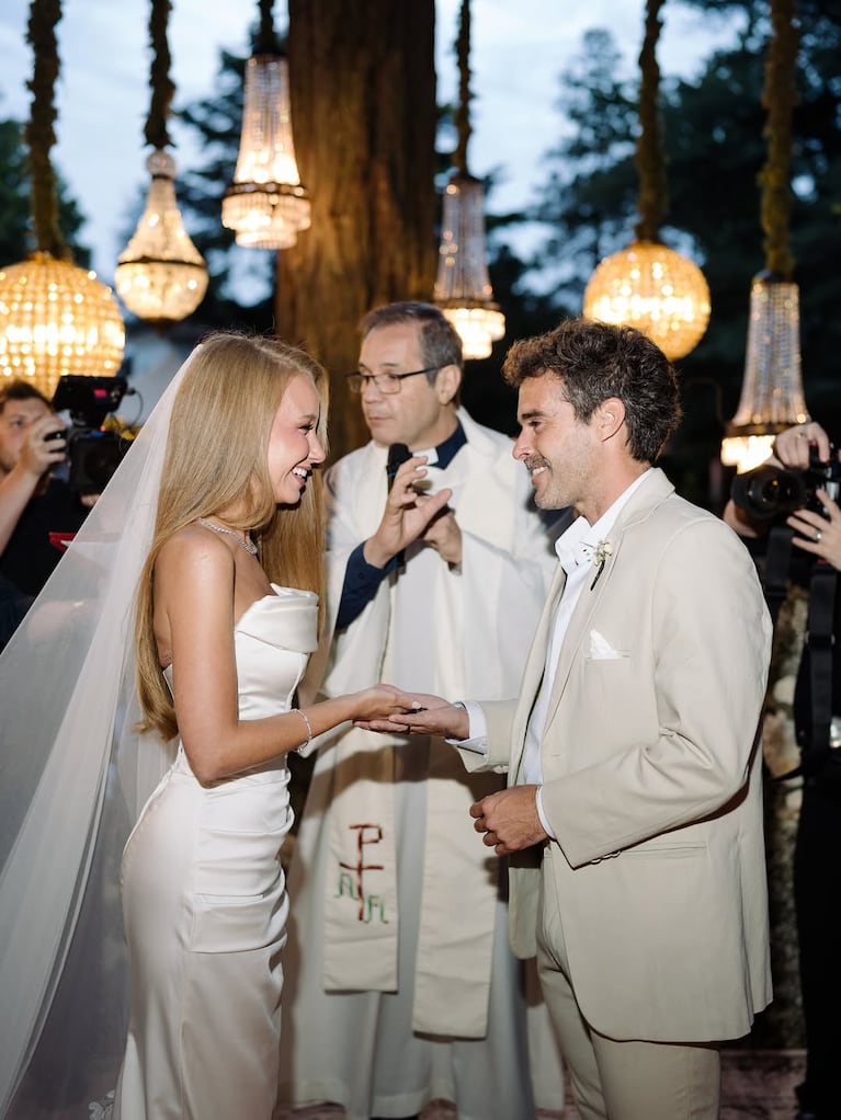 La boda de Rocío Pardo y Nicolás Cabré (Foto: Instagram @rrociopardo y @nicolascabre80)