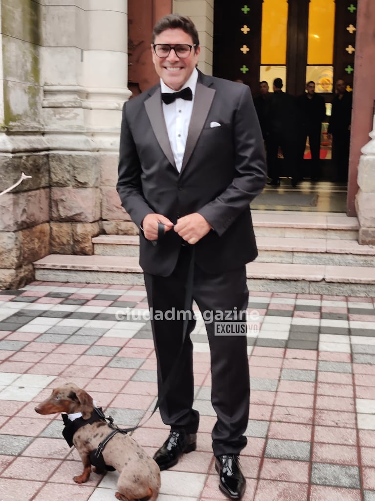 La boda por iglesia de Matías Alé y Martina Vignolo. Foto: RS Fotos