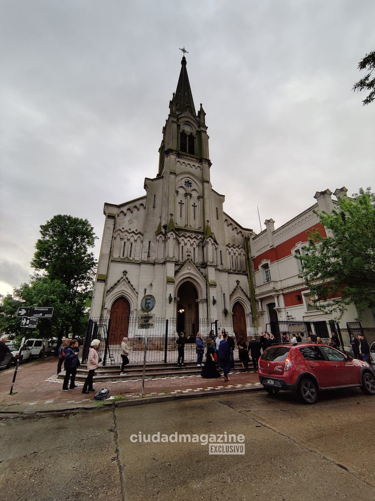 La boda por iglesia de Matías Alé y Martina Vignolo. Foto: RS Fotos
