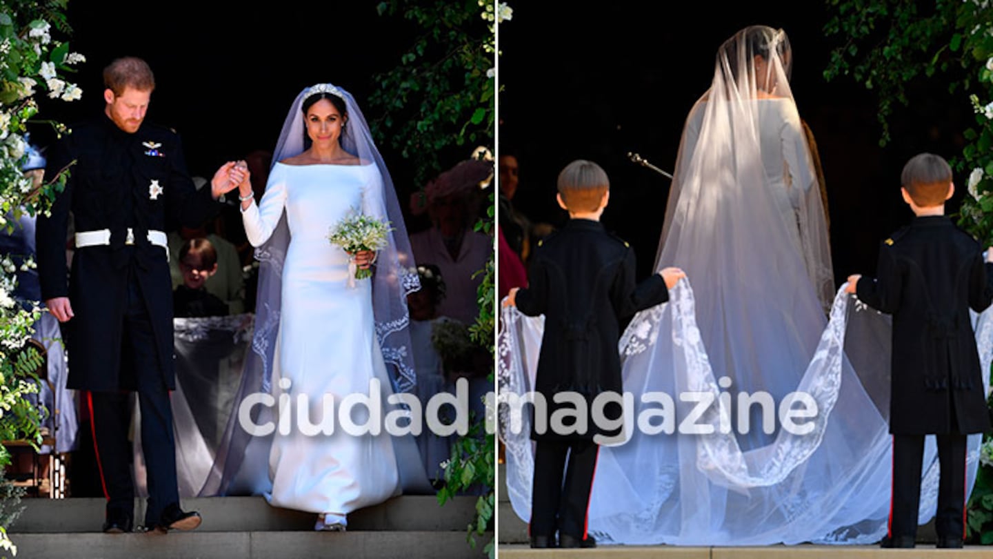 La boda real del príncipe Harry de Inglaterra y Meghan Markle (Fotos: AFP)
