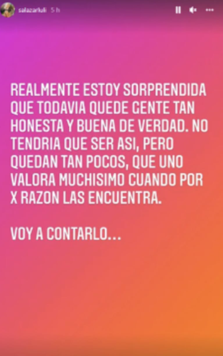 La bronca de Luciana Salazar por una estafa en las redes "Usan a mi hija para ganar seguidores"